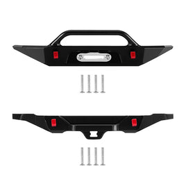 INJORA Aluminum Front Rear Bumper for 1/30 SCX30 Bronco INJSCX30-15FR