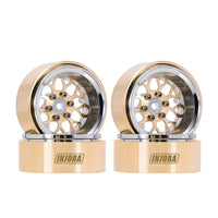 INJORA 1.3" ModuWheel -4.05mm Offset Wheels for Micro Crawlers INJYQW-MW1308SR