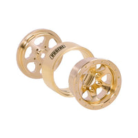 INJORA 1.0" 40g/pcs Brass -4.7mm Offset Wheels for Micro Crawlers (W1011) INJYQW-1011
