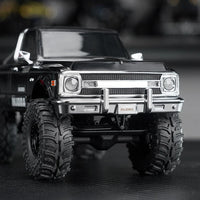 INJORA Aluminum Front Rear Bumper for 1/30 SCX30 Chevrolet K10 INJSCX30-21FR