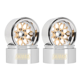 INJORA 1.9" ModuWheel Brass & Aluminum -9.65mm Offset Wheels for 1/10 RC Crawlers INJYQW-MW1904SR