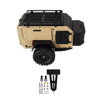 INJORA Off-Road Camping Trailer for 1/18 1/24 RC Crawlers TRX4M SCX24 INJDG-TC10