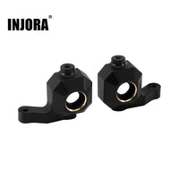 INJORA Black Brass Steering Knuckles for 1/18 HPI Venture18 INJVen-09BK