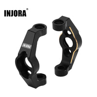 INJORA Black Brass C Hubs for 1/18 HPI Venture18 INJVen-10BK