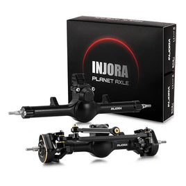 INJORA +4mm Planet Axles with Double Joint Shafts for 1/24 SCX24 INJSCX24-190BKFR