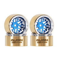 INJORA 0.7" D19 ModuWheel for 1/30 SCX30 1/32 Ascent-32 (MW7012) (4) INJW7012