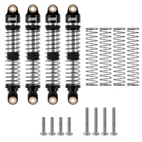 INJORA 59mm Long Threaded Oil Shocks for 1/18 TRX4M Upgrade (4M-42) INJ4M-42BS-4