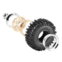INJORA 1.0" 64*24mm -4.4mm Offset ModuWheel Set for Micro Crawlers (4) INJYQW-MW1014SR-1020