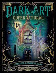 Dark Art Supernatural Coloring Book