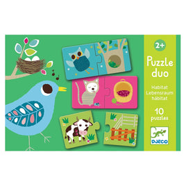 Duo Habitat Matching Activity Puzzle
