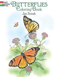 Dover Butterflies Coloring Book