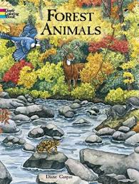 Dover Forest Animals Coloring Book