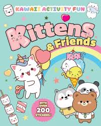Dover Kawaii Activity Fun Kittens And Friends Book