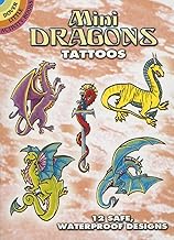 Dover Mini Dragons Tattoos Book
