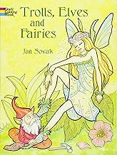 Dover Trolls Elves And Fairies Coloring Book