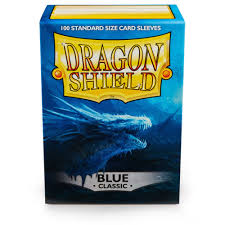 Dragon Shield Crimson Blue Classic 100 Count Card Sleeves