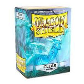 Dragon Shield Clear Matte 100 Count Standard Sleeves