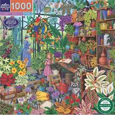 Eeboo Alchemist's Greenhouse 1000 Piece Puzzle