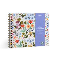 Eeboo Flora's Hardcover Artist Sketchbook