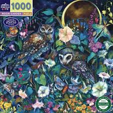 Eeboo Moon Garden 1000 Piece Puzzle