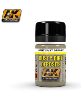 AK Enamel Dust & Dirt Deposits Light Dust Deposit 35mL