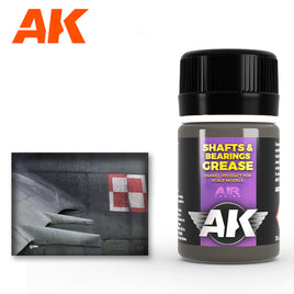 AK Enamel Aircraft Wash for Shafts and Bearings