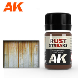AK Enamel Rust Streaks 35mL