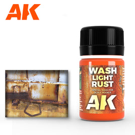 AK Enamel Wash Light Rust 35mL