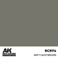 AK Real Colors AMT-1 Light Brown Light Brown Lacquer Paint 17mL