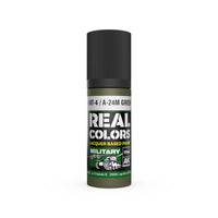 AK Real Colors AMT-4/ A-24m Green Lacquer Paint 17mL