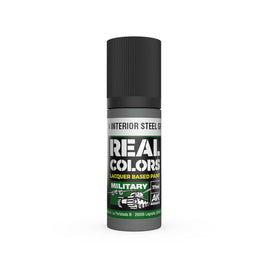 AK Real Colors A-14 Interior Steel Grey Lacquer Paint 17mL
