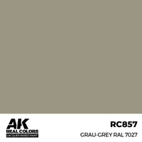 AK Real Colors Grau-Grey RAL 7027 Lacquer Paint 17mL