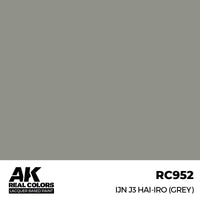 AK Real Colors IJN J3 Hai-Iro (Grey) Lacquer Paint 17mL