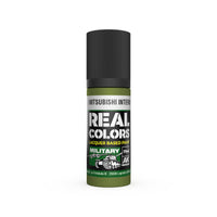 AK Real Colors IJN M3(M) Mitsubishi Interior Green Lacquer Paint 17mL