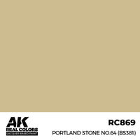 AK Real Colors Portland Stone No.64 (BS381) Lacquer Paint 17mL