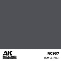 AK Real Colors RLM 66 (1938) Lacquer Paint 17mL