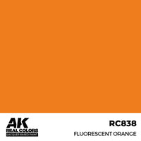 AK Real Colors Fluorescent Orange Lacquer Paint 17mL