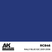 AK Real Colors Rally Blue 02C 2001-2006 Lacquer Paint