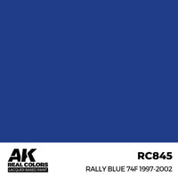 AK Real Colors Rally Blue 74F 1997-2002 Lacquer Paint 17mL