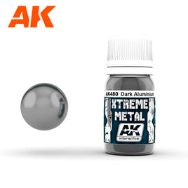 AK Metallics XTREME Metal Dark Aluminum 30mL