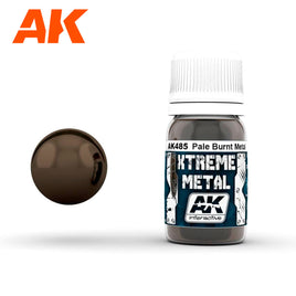 AK Metallics XTREME Metal Pale Burnt Metal 30mL