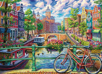 Amsterdam Canal (1000 Piece) Puzzle