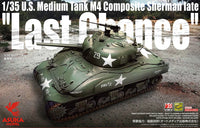 U.S. Med. Tank M4 Composite Sherman "Late" (1/35 Scale) Military Model Kit