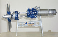 Allison Prop-Jet Engine (1/12 Scale) Aircraft Model Kit