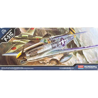 P-51C Mustang (1/72 Scale) Aircraft Model Kit