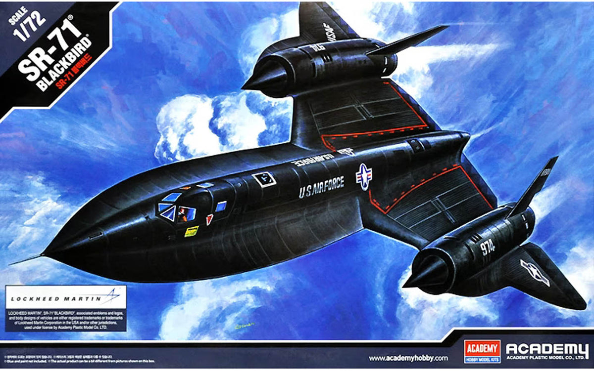 1/72 SR-71 Blackbird| Eugene Toy & Hobby