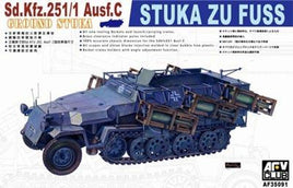 Sd.Kfz 251/1 Ausf C Stuka Zu Fuss (1/35 Scale) Military Model Kit