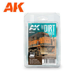 AK Enamel Basic Dirt Weathering Set