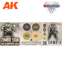 AK 3rd Generation Wargame Colors Zombie Skin Set