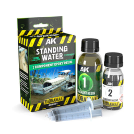 Standing Water Resin 2 Componets Epoxy Set 180mL